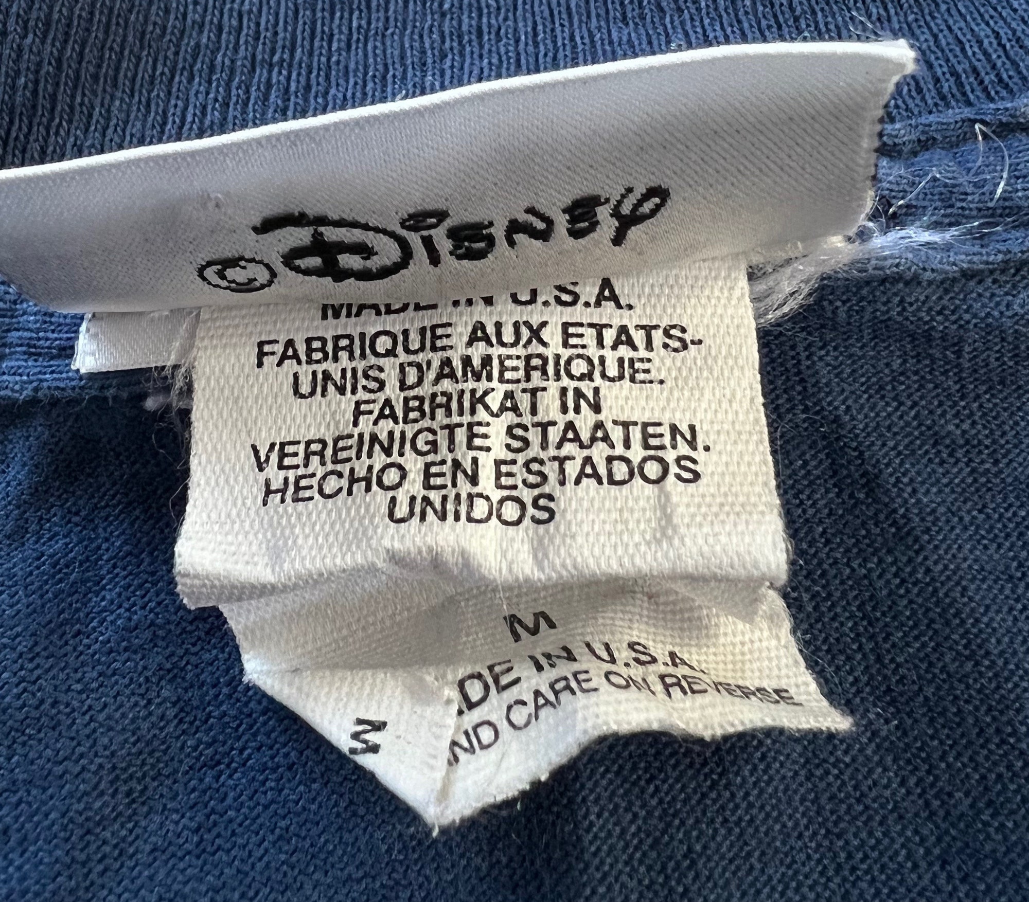 Vintage 90s Mickey Mouse T-Shirt, Disneyland