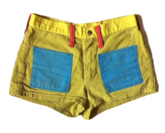 Vtg. 60s Peter Max x Wrangler Psychedelic Shorts