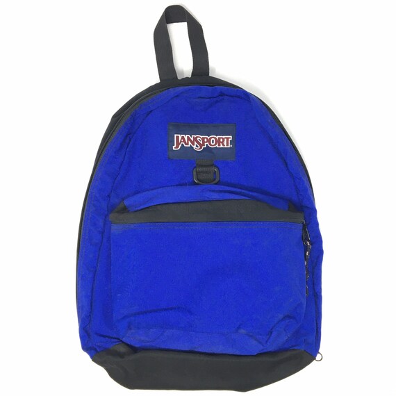 Vtg. 90s Jansport Royal Blue Backpack