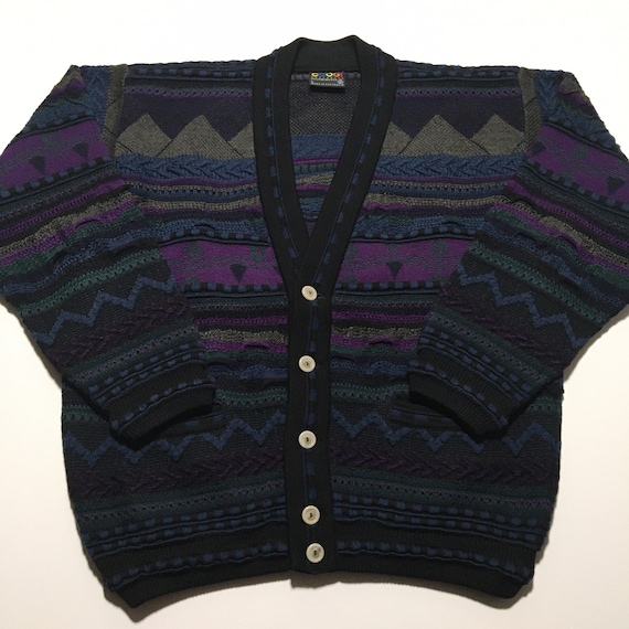 Vtg. 90s COOGI Cardigan Sweater