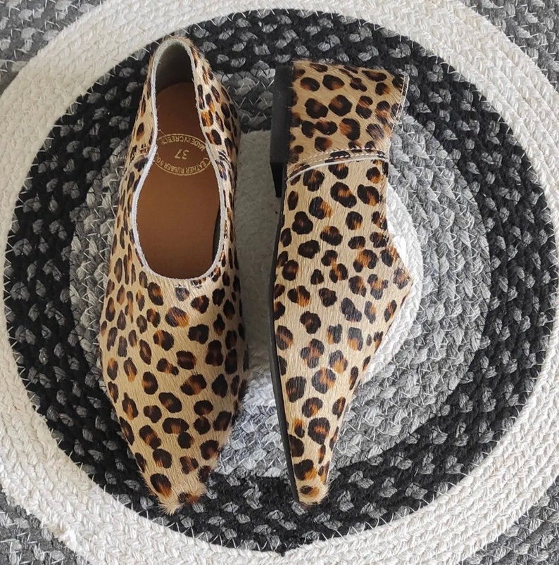 Mules,Sandales en cuir femme,Sandales soldes femme,Fait main 100% cuir de vachette véritable,Sandales pour femme,Sandales grecques,Sandales populaires Leopard