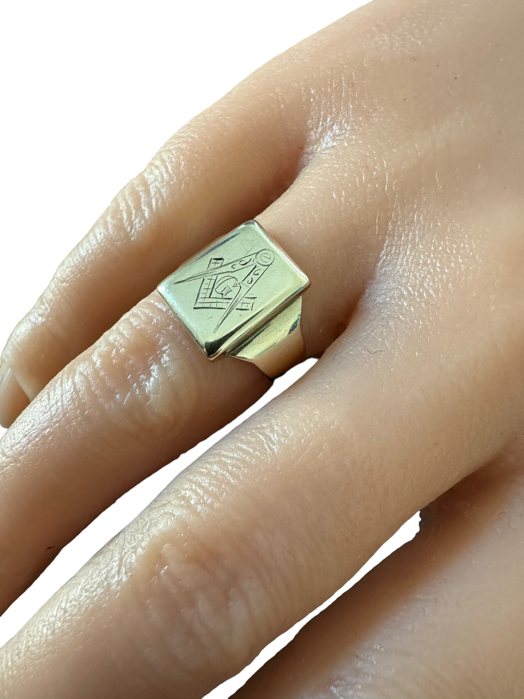 レアアンティーク　vintage RING Night戦士　彫り込み　UK Einherjar Band Ring | Battle Axe Viking Warrior Ring