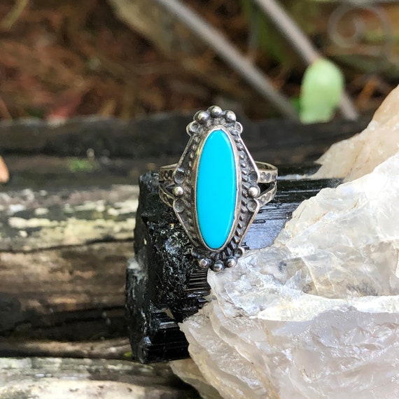 指輪・リング Navajo Vtg Fred Harvey 
Turquoise Ring Navajo Vtg Fred Harvey Turquoise Ring