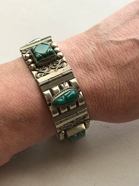 KAMIYA Mexican Beads Bracelet グリーン KAMIYA Mexican Beads Bracelet グリーン メンズ