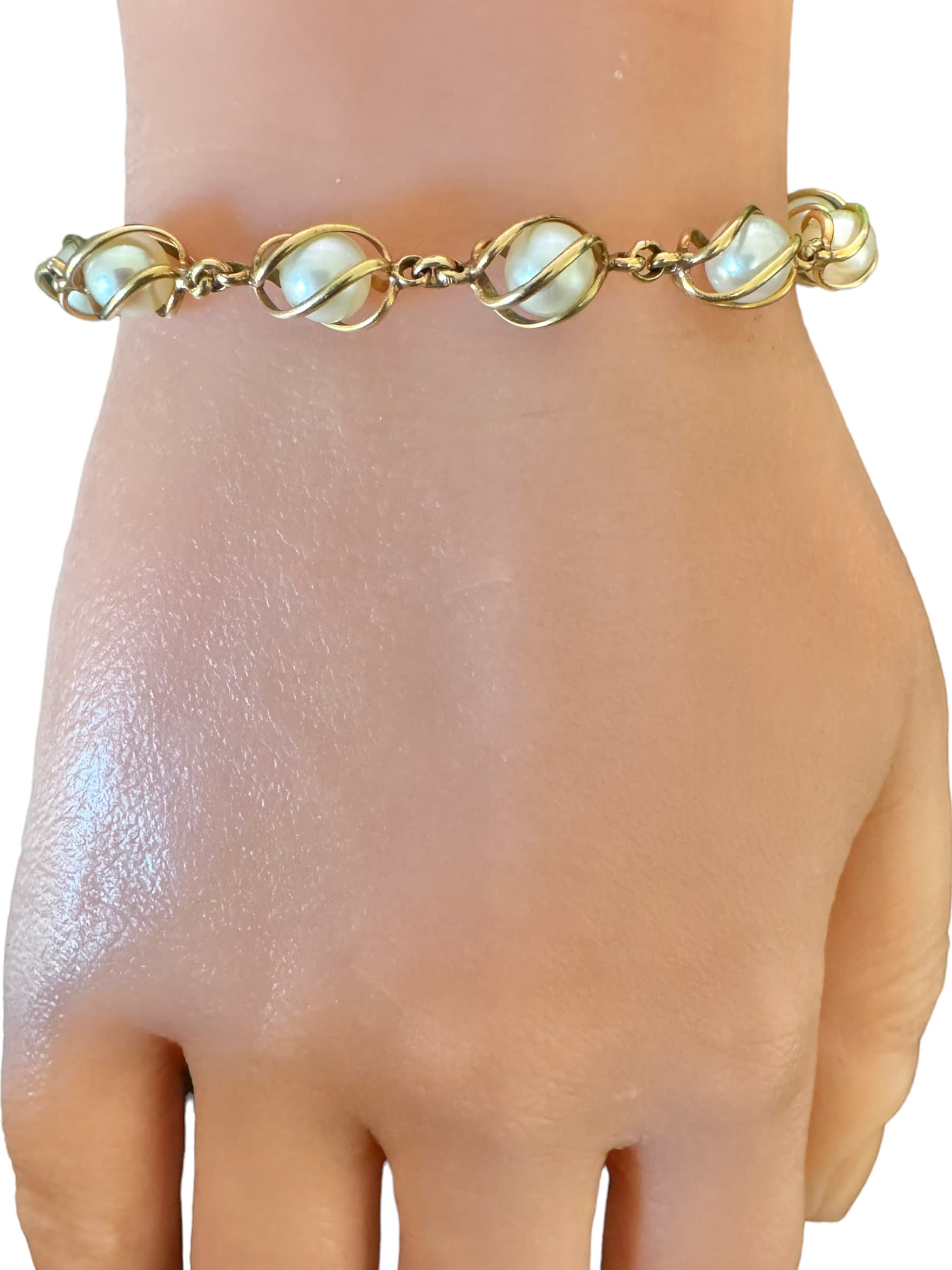 ★MIDNIGHT MOMENT.★ standard thin pearl bracelet Midnight Pearl Bracelet S00 - Women - Fashion Jewelry