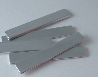 Stamping Blanks Aluminum - 16 gauge - You pick the size  debured, metal stamping supply