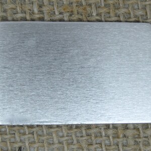 NORTH DAKOTA outline Stamping Blanks  3  debured, metal stamping supply