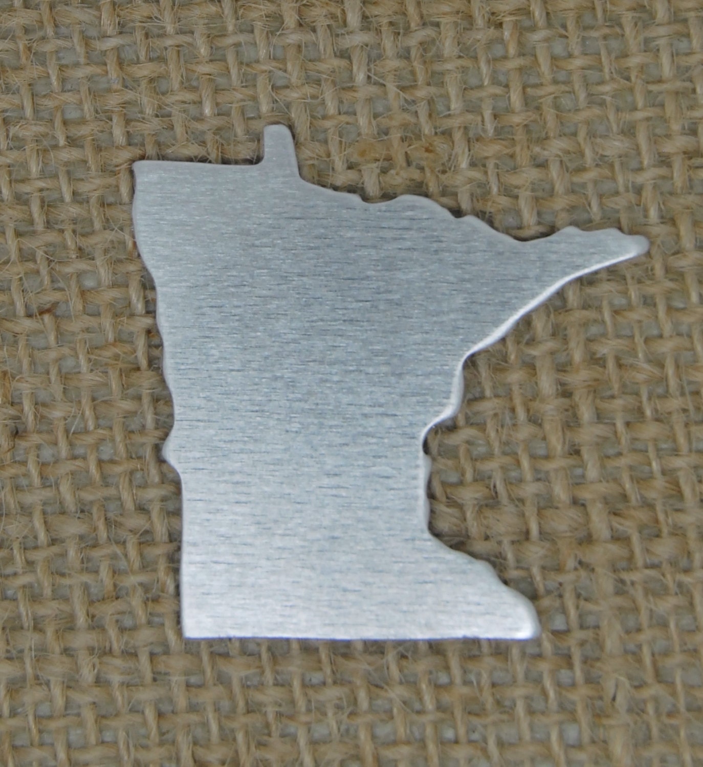 MINNESOTA Outline Stamping Blanks 3 Debured Metal Stamping Etsy