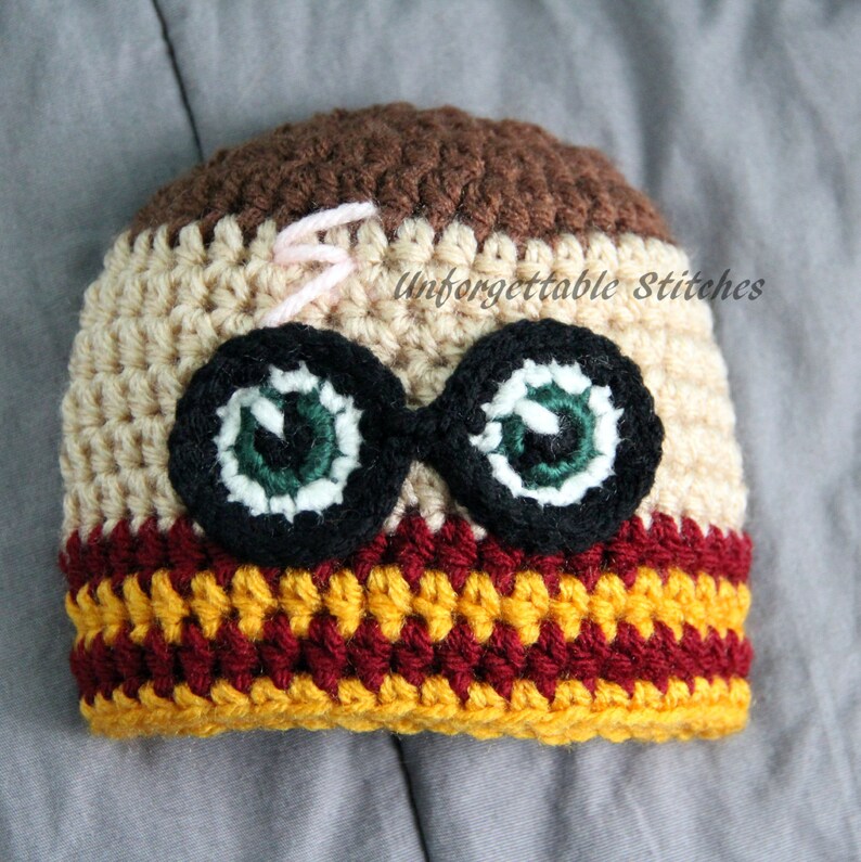 Crochet wizard hat