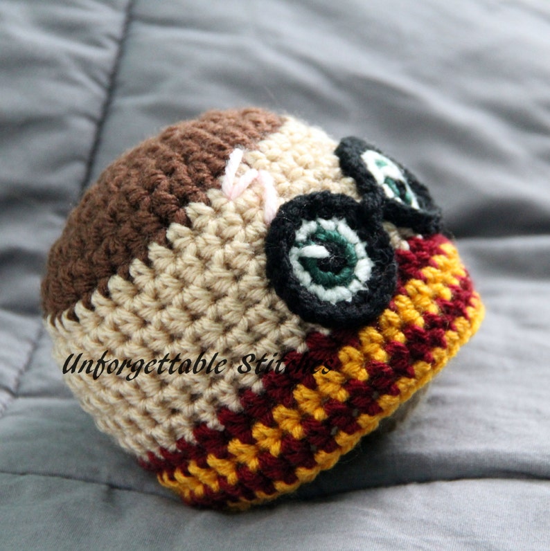 Crochet wizard hat