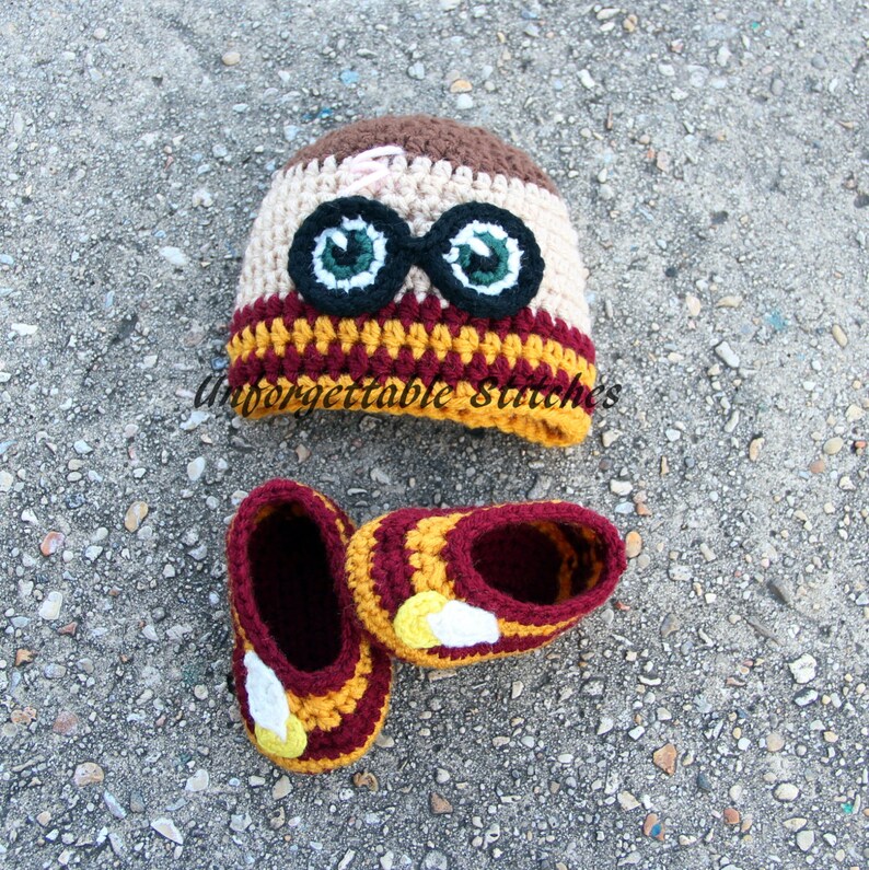 Crochet wizard hat