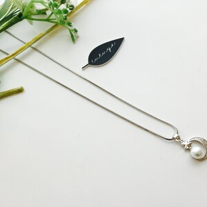 Dainty  / Crescent Moon / Star / Pearl / Charm Pendant Necklace / Chain / GIft