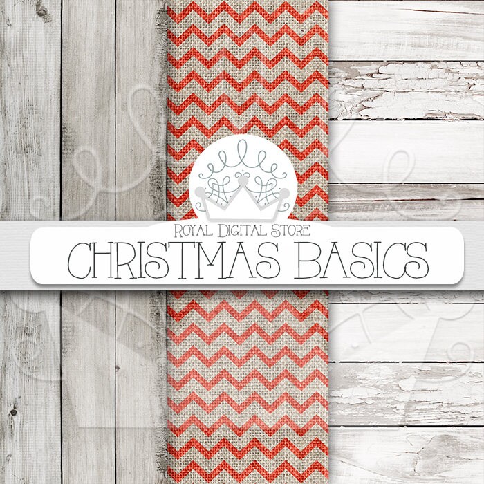 Traditional Christmas Digital Scrapbook Paper Pack – Your Paper Stash