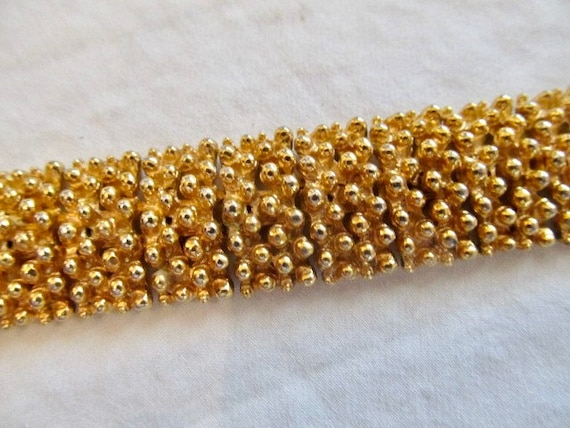 Sarah Coventry Linked Bracelet Gold Tone Signed - image 5