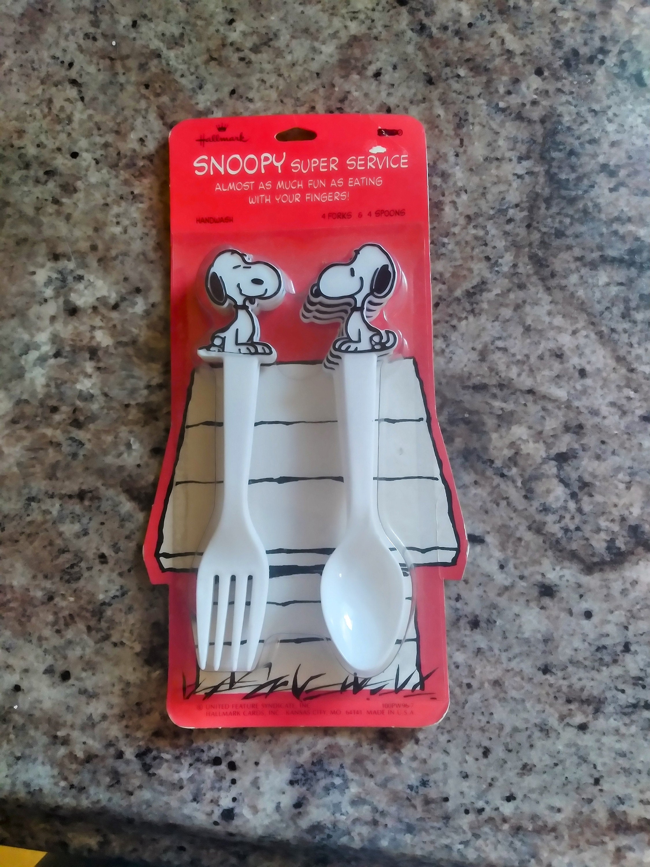 💫Kids Character Utensils, Fork and Spoons, Snoopy, Bird, Girl and Boy