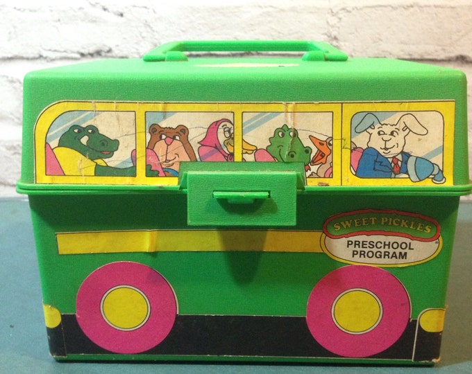 Vintage Toy Sweet Pickles Bus, Vintage Books, 80s Toys, Prek Reading