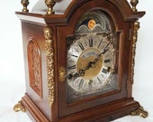 vintage dutch 4 4 triple chime carillon 3 melodie WESTMINSTER St.Michel WHITTINGTON striking WUBA Warmink shelf mantle bracket clock