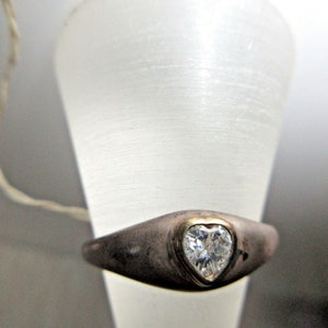 Anillo Plata 925 Oro eingefaßt wohl Zirkonia neu Handarbeit Gr. 57 con hercios