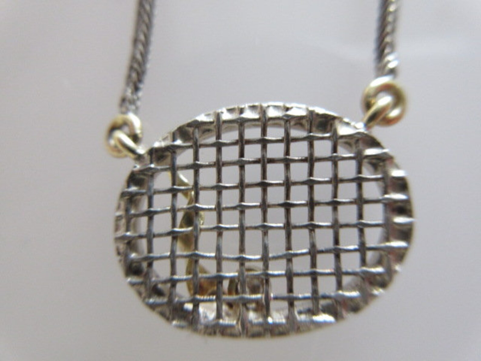 925 Silber/gold 750 Kette Halskette Tennis Tennisschläger Etsy