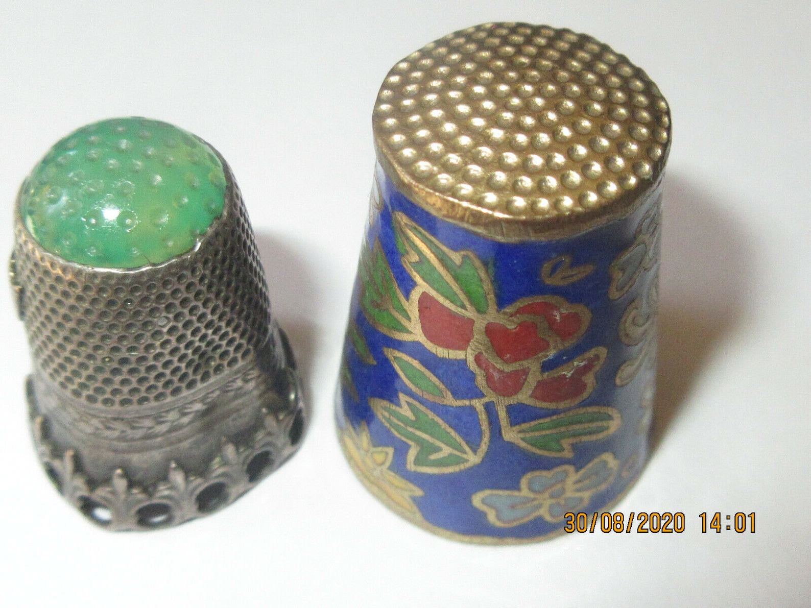 Fingerhüte Aus Metall Im Vintage-Stil – 10 Stück Silberfarbene Näh-Fingerhüte Zum Schutz & Besseren Griff