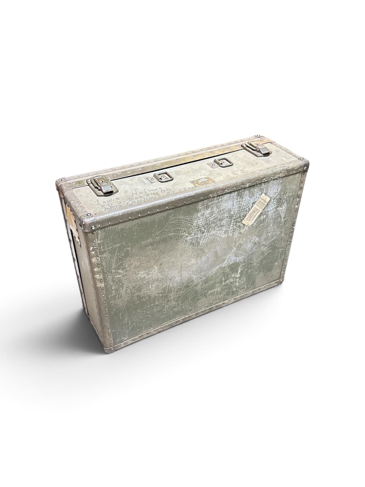 1940s Military Trunk - Etsy