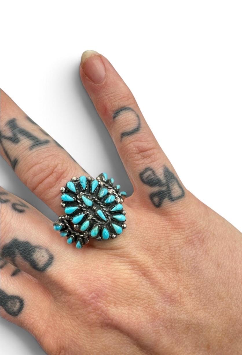 Vintage Zuni Rings - Etsy