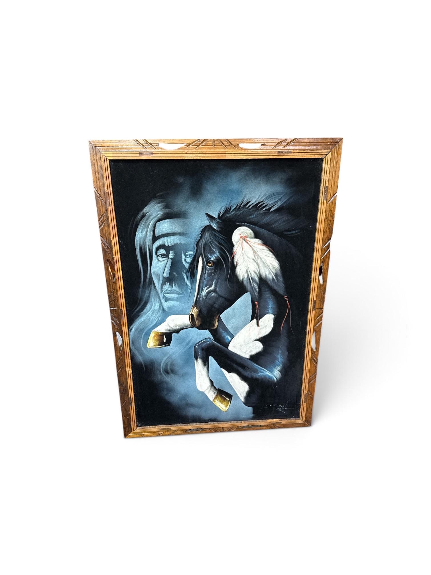 70's velvet painting - Etsy 日本