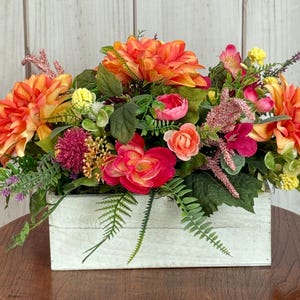 Floral Centerpiece, Tropical Decor, Luau Decoration, Hawaiian Everyday Decor, Floral Centerpiece, Table Decor