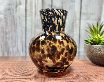 ミッドセンチュリーモダン ムラーノスタイル アートガラス花瓶