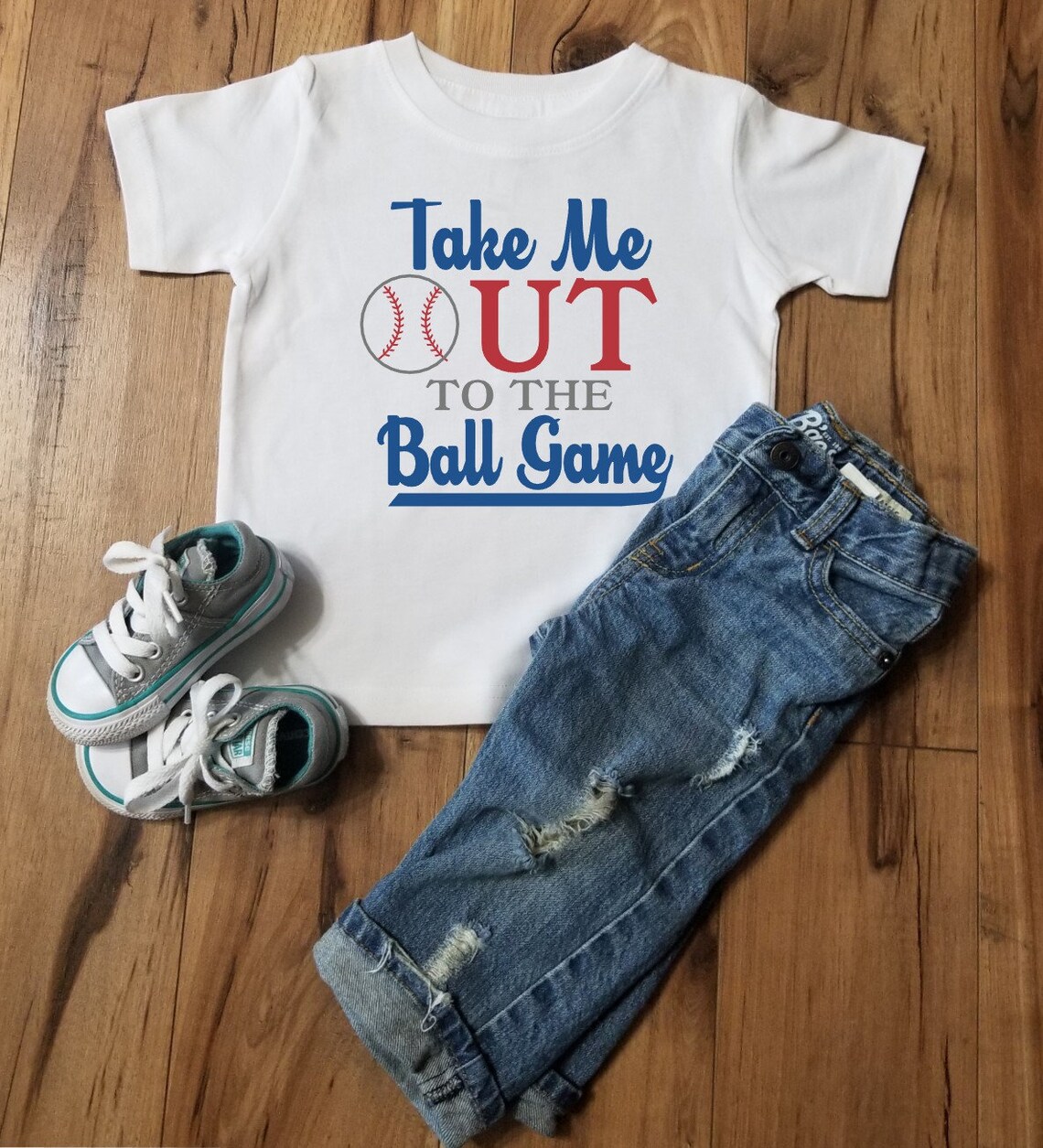 TAKE ME OUT TO THE BALL GAME TEE