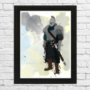 D.S. Lion Knight Poster