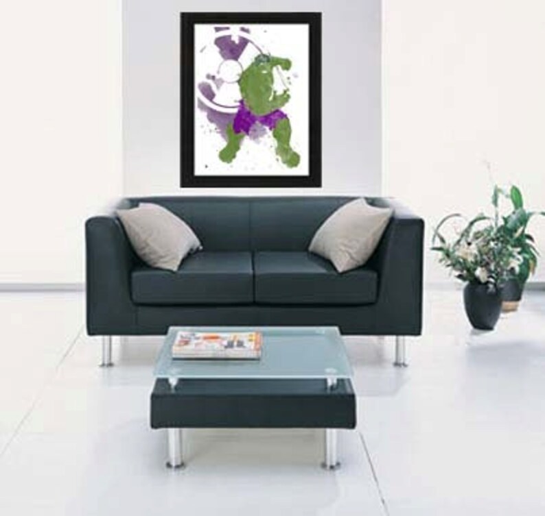 The Incredible Hulk Poster Etsy