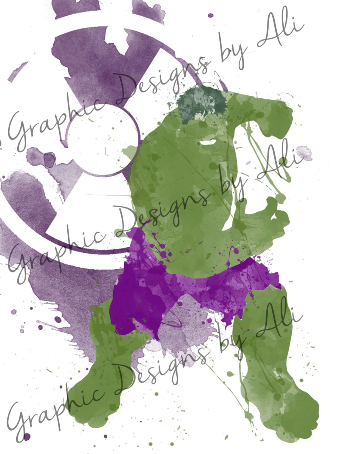 The Incredible Hulk Poster Etsy