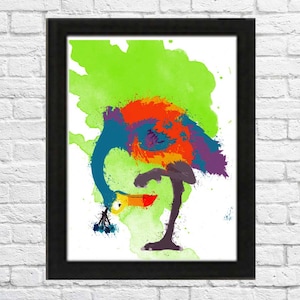 Up&#39;s Kevin Minimalist Poster