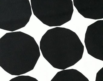 Marimekko PolsterstoffStücke Pienet Kivet, moderne grafik geometrisch schwarz weiß Skandinavische Designer Leinwand