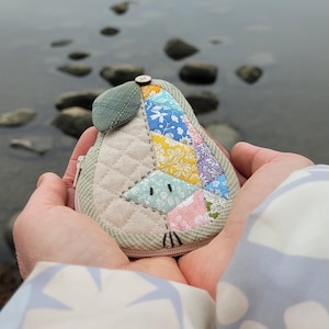 Patchwork Birnen Schlüsseltäschchen
