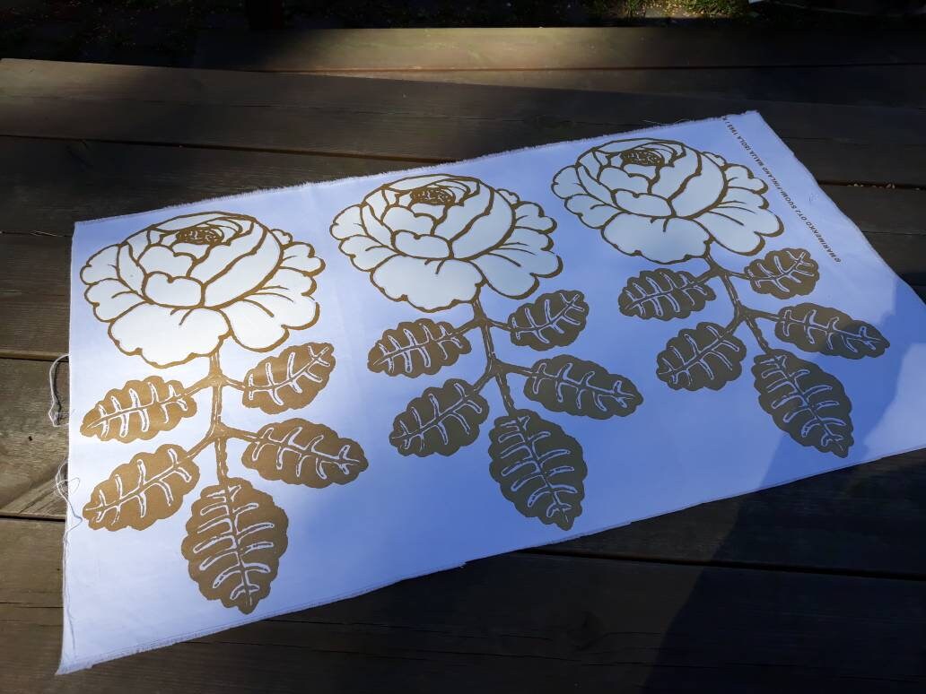 Marimekko Rose - Etsy