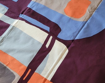 Scandinavian modern large scale rare designer Marimekko fabric Vermutti