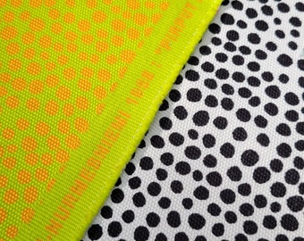 Marimekko Stoffstücke Pirput Parput, skandinavisch moderne Polka Dot Designer Polsterung Baumwolle Canvas