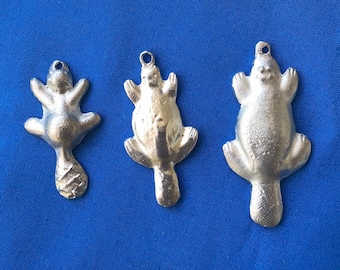 Beaver Pendant Necklaces