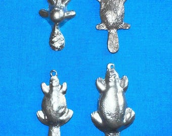 Beaver Pendant Necklaces