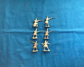 Semi-Flat Grenadiers 18th Century Toy Soldiers