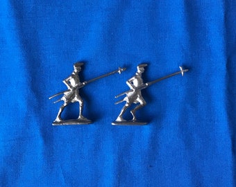 Semi-Flat Pikemen - 18th Century Toy Soldiers