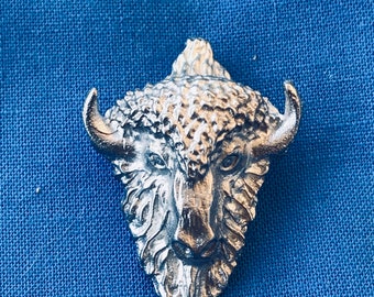 Buffalo Head Pendant Necklace