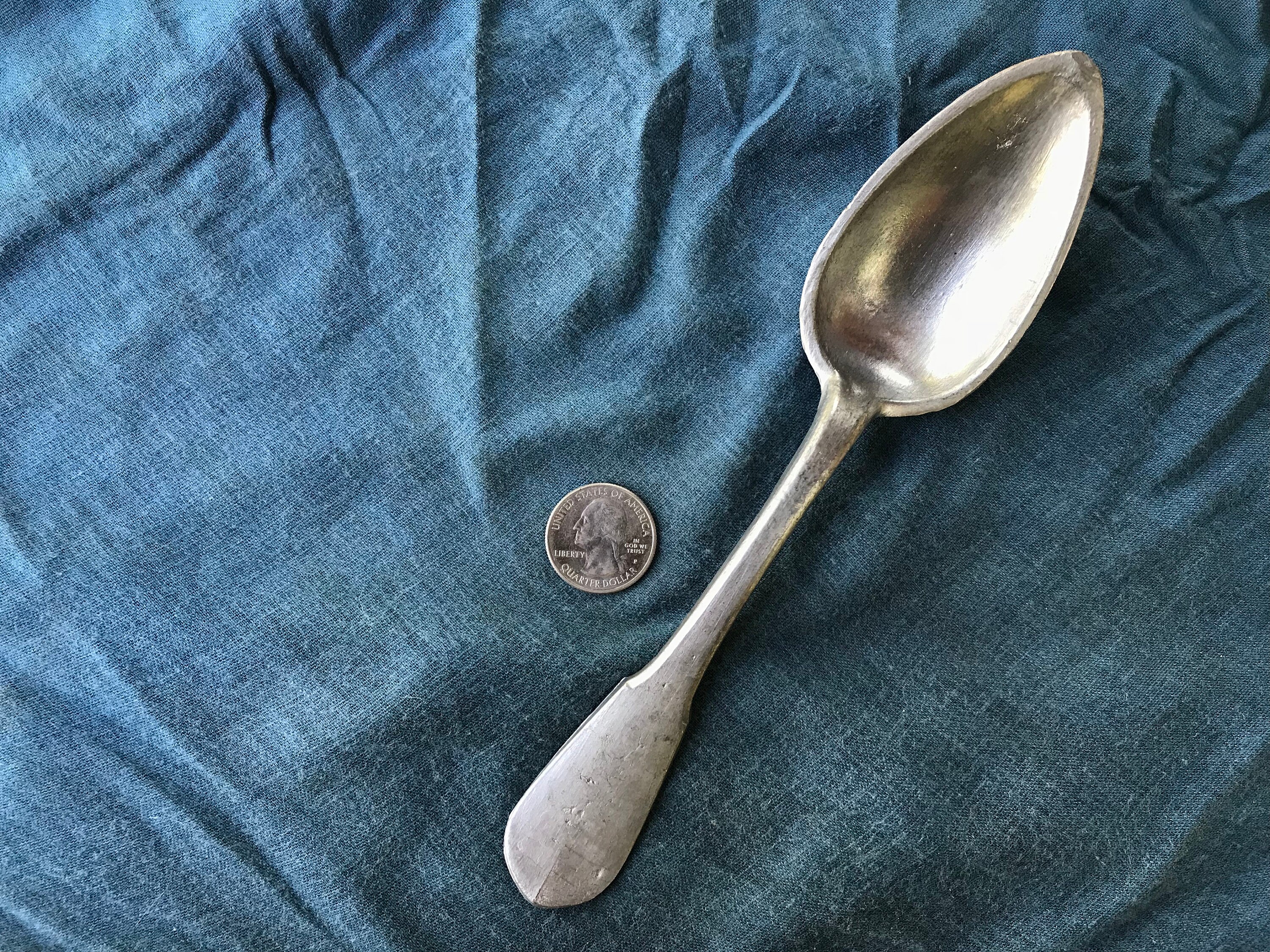 18th-19th Century Style French Pewter Spoon - Etsy