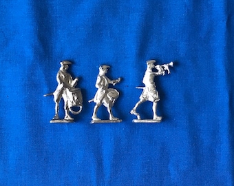 Semi-Flat Musicians - 18th Century Toy Soldiers