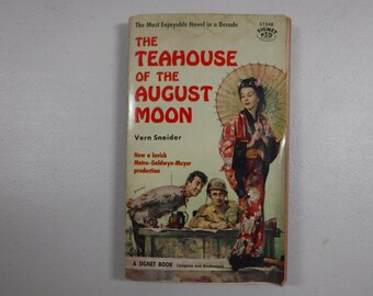 Vintage Book - "The Teahouse Of The August Moon" by Vern Sneider Paperback