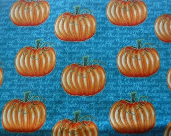 18 x 18 Pillow Cover With Different Autumn Pumpkin Designs On Home Décor Fabric