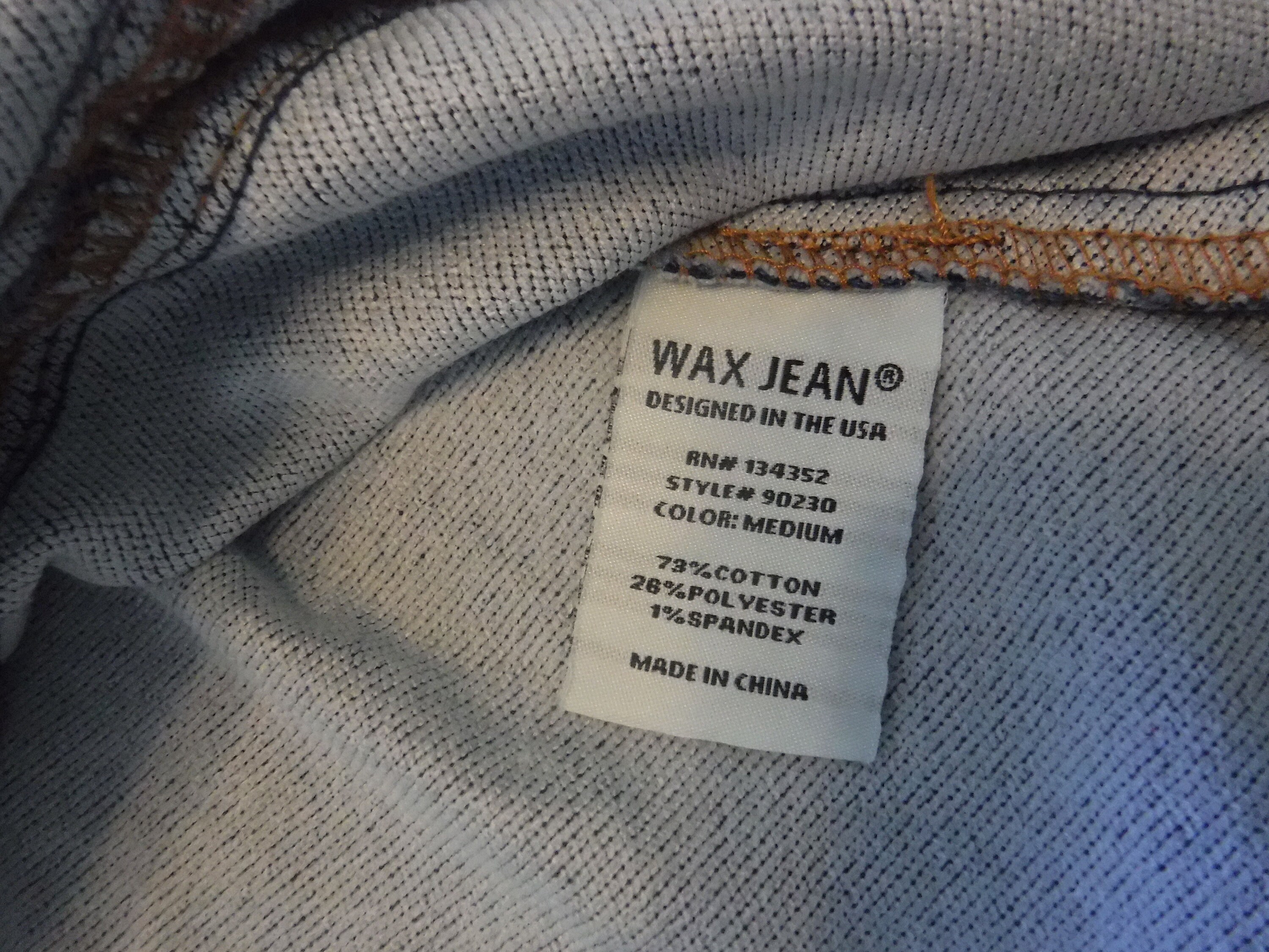 Wax Jean Collection Basic Denim Jacket Embroidered With A Etsy UK