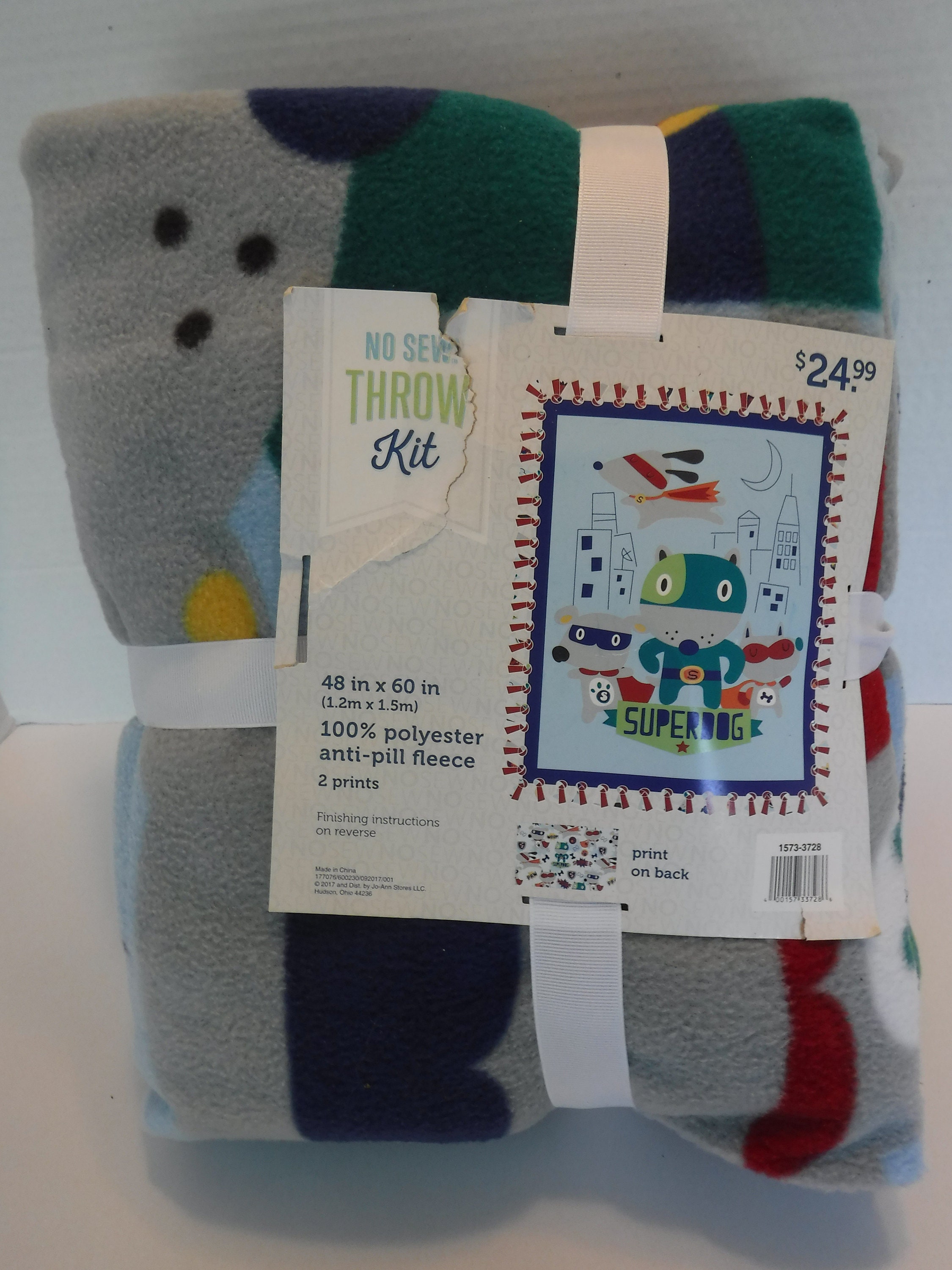 Cuddles To Go™ Tie Blanket Kit - Granny's House at Winchester